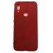 Чехол Xiaomi Redmi 7/Y3 (2019) Силикон Матовый Красный#397886