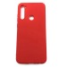 Чехол Xiaomi Redmi Note 8T (2019) Силикон Матовый Красный#409653