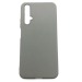 Чехол Honor 20/Huawei Nova 5T (2019) Силикон Матовый Серый#411362