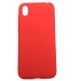 Чехол Honor 8S/Y5 (2019) Силикон Матовый Красный#411381