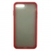 Чехол iPhone 6/7/8 Plus Противоударный Матовый Красный#1505290