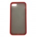 Чехол iPhone 6/7/8/SE (2020) Противоударный Матовый Красный#1505292