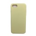 Чехол iPhone 7/8/SE (2020) Silicone Case №51 в упаковке Светло-Желтый#400959