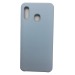 Чехол Samsung A20/A30/M10S Silicone Case №11 в упаковке Светло-Голубой#399774