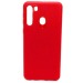 Чехол Samsung A21 (2020) Силикон Cherry Красный#411852