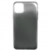 Чехол iPhone 11 Pro силикон прозрачный-черный 1.0mm#417042