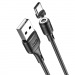 Кабель USB - Type-C Hoco X52  магнитный 1м черный#390540