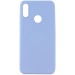 Чехол-накладка Silicone Case NEW ERA для Huawei Honor 8A/Y6 2019 голубой#394130