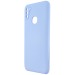 Чехол-накладка Silicone Case NEW ERA для Samsung Galaxy A11/M11 голубой#393745