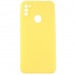 Чехол-накладка Silicone Case NEW ERA для Samsung Galaxy A11/M11 жёлтый#393743