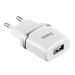 Адаптер Сетевой Hoco C11 + кабель микро USB белый#392212