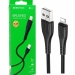 Кабель USB - Lightning BOROFONE BX37 (черный) 1м#394974