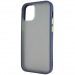 Чехол-накладка Shockproof для Apple iPhone 12 Mini сине-зеленый#395645