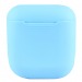 Чехол - силиконовый, тонкий для кейса Apple AirPods/AirPods 2 (light blue)#405941