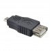 Переходник PERFEO USB2.0 A розетка - Micro USB вилка (A7015)#1402727