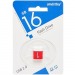                     16GB накопитель Smartbuy Lara красный#396373