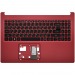 Топ-панель 6B.HFTN7.022 для Acer Aspire красная#1857897