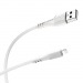 Кабель USB - Apple lightning Borofone BX37 Wieldy (white)#397668