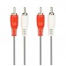                     Кабель RCА*2 (M) - RCА*2 (M) Smartbuy 1.8 м (в пакете)#2133867