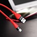 Кабель USB - Type-C Hoco U53 Flash 5A (red)#1983477