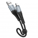 Кабель USB - Apple lightning HOCO X38 Cool Charging (25см) (черный)#2032702