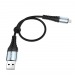 Кабель USB - Apple lightning HOCO X38 Cool Charging (25см) (черный)#2032700