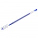 Ручка гелевая CROWN MTJ-500 "Multi" 0,4мм синий игольчатый стержень, одноразовая, шт#1331043