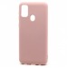 Чехол-накладка Silicone Case NEW ERA для Samsung Galaxy M30S/M21 светло розовый#402108