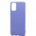 Чехол-накладка Silicone Case NEW ERA для Samsung Galaxy S20 Plus сиреневый#402090