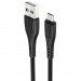 Кабель USB - micro USB Borofone BX37 Wieldy (black)#404870