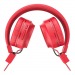 Накладные Bluetooth-наушники HOCO W25 красные#405121