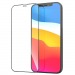 Защитное стекло Hoco G1 iPhone12 Pro Max, ударопрочное, 3D, цвет черный#405879