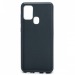 Чехол-накладка Fashion с блестками для Samsung Galaxy A21S черный#407191