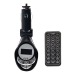 Автомобильный FM-трансмиттер №017 Micro SD+USB+пульт черный#152410