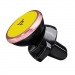 Держатель автомобильный Hoco CA3 Outlet magnetic vehicle Holder (yellow)#409088