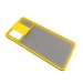 Чехол Samsung A71 (2020) Матовый Slide Camera Желтый#1660659