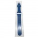 Ремешок для Apple Watch 42/44/45/49 mm №36 силиконовый Алмазный Синий (Размер SM)#1649337