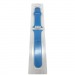 Ремешок для Apple Watch 42/44/45/49 mm №57 силиконовый Хризантема Синяя (Размер SM)#1651155