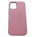 Чехол iPhone 12 Mini (5.4) Alcantara Case (без MagSafe) в упаковке Розовый#419233