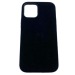 Чехол iPhone 12 Mini (5.4) Alcantara Case (без MagSafe) в упаковке Черный#419236