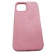 Чехол iPhone 12 Pro Max (6.7) Alcantara Case (без MagSafe) в упаковке Розовый#418890