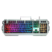                     Клавиатура игровая проводная DEFENDER Renegade GK-640DL серебро#459366