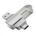 Внешний накопитель Type-C USB Hoco UD10 64Gb, серебристый#418040