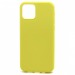 Чехол-накладка Silicone Case NEW ERA для Apple iPhone 12 mini желтый#420272