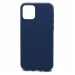 Чехол-накладка Silicone Case NEW ERA для Apple iPhone 12 mini синий#420259