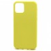 Чехол-накладка Silicone Case NEW ERA для Apple iPhone 12 Pro Max желтый#420225