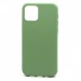 Чехол-накладка Silicone Case NEW ERA для Apple iPhone 12/12 Pro зеленый#420207