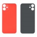 Задняя крышка для iPhone 12 mini (красный) без стекла камеры класс AAA#419024