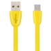 Кабель USB VIXION (K12c) Type-C (1м) силиконовый (желтый)#421203