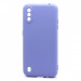 Чехол-накладка Silicone Case NEW ERA для Samsung Galaxy A01 сиреневый#422226